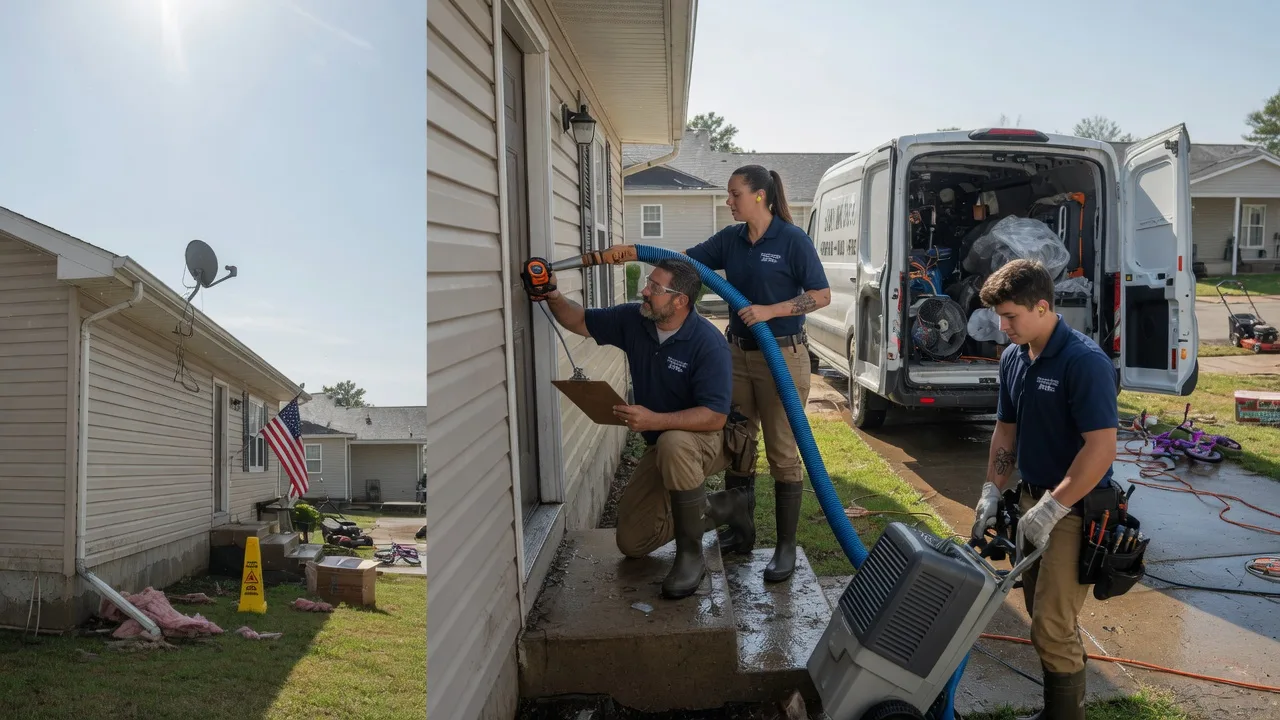 Ceiling Water Damage Restoration in Holland, IN near me